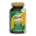 Naturens väg levande! Max3 Potency Adult Complete Multivitamin, High Potency B-Vitamins för att stödja energimetabolism *, med Methylated B12 och folat, No Added Iron, 180 tabletter