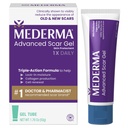Mederma Advanced Scar Gel, Treats Old and New Scars, Reduces the Appearance of Scars from Acne, Stitches, Burns and More, 50 Grams