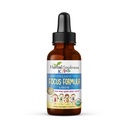 Fokus och uppmärksamhet kosttillskott 1oz - Fokus tillskott med Ashwagandha för barn och naturlig Moringa extrakt för en Serene och Genius Mind - Non-GMO Focus Vitamins för barn - Gjord i USA
