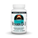 Källa Natur Vitamin D-3, Bioaktiv Form för ben & immunhälsa *, 2000 IE - 200 kapslar