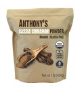 Anthonys Organic Cassia Cinnamon Powder, 1 lb, Ground, Gluten Free, Non GMO, Non Irradiated, Keto Friendly