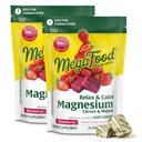 MegaFood Relax + Calm Magnesium Complex with Magnesium Citrate & Malate for Heart Health, Muscle Tension & More – Doctor Formulated - Vegetarian – Strawberry Flavor - 30 Soft Chews (2 Pack)