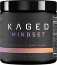 Kaged Nootropic Formel, Mindset, Focus och Productivity Supplement, Stimulant Free, Förbättrar minne, humör, klarhet, 30 portioner