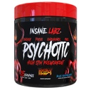 Insane Labz Hellboy Edition, High Stimulant Pre Workout Powder och NO Booster med Beta Alanine, L Citrulline och koffein, ökar fokus, energi, uthållighet, Nitric Oxide Levels, 35 Srvgs, Blue Rasp