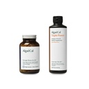 AlgaeCal Bundle - Plant Based Calcium Supplement med vitamin D3 för Benhälsa & Styrka & Triple Power Omega-3 Fisk Oil Natural Liquid Emulsion med EPA & DHA, Curcumin, Astaxanthin