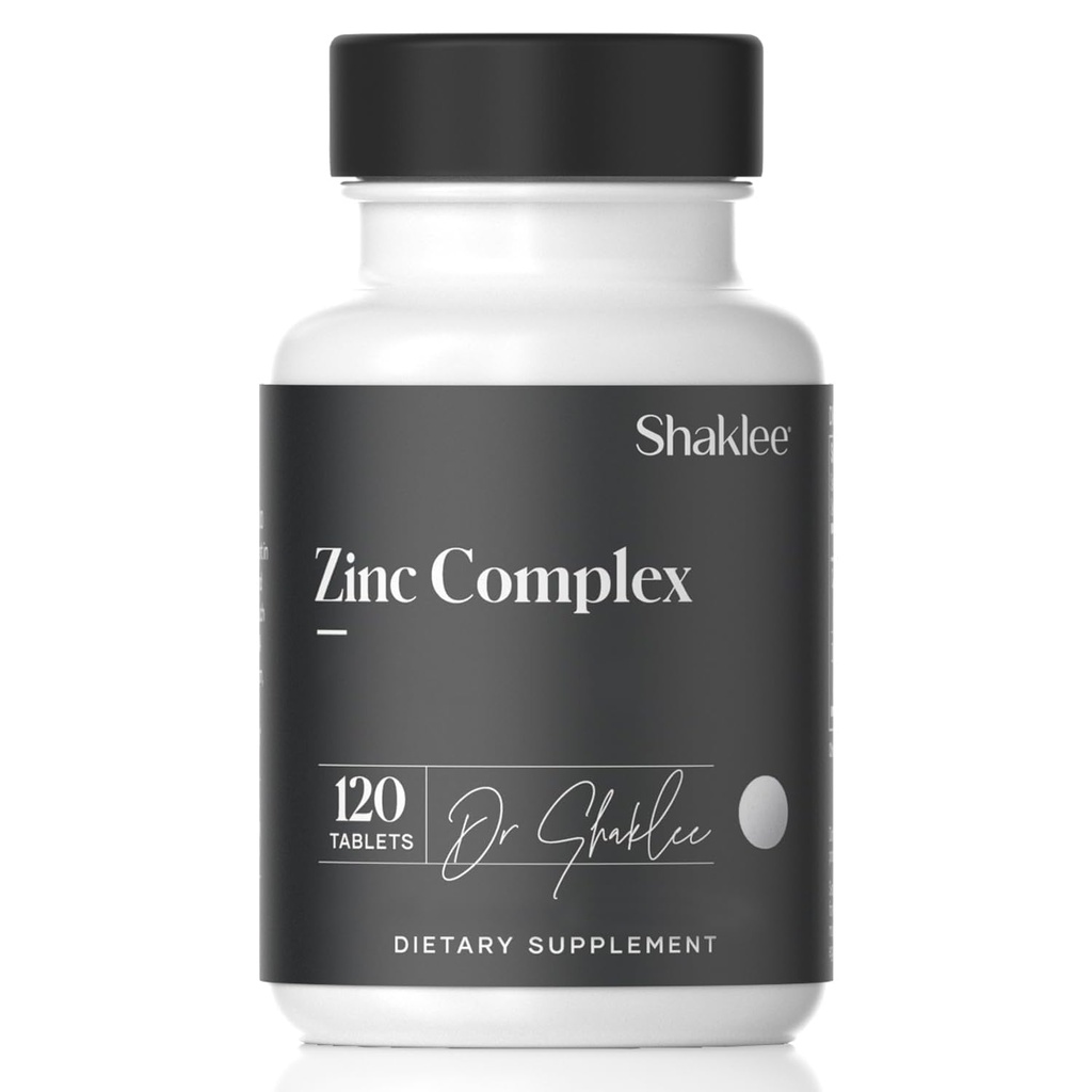Shaklee - Zink Complex - ökar enzymaktivitet, proteinsyntes - 120 tabletter