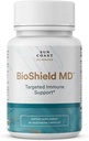 SUN COAST SCIENCES BioShield MD från Premium Immunity Support med vitamin C, vitamin D, Zink, för fokus, klarhet, gemensamma hälsosam och muskelåterhämtning (60 kapslar)