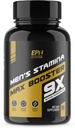 Erektionsstöd för män snabbverkande + testosteronförbättring | # 1 Dosed Blood-Flow + Muscle Builder | Gain Muscle, Boost Libido, Firmness & Size | Väx 3-7 " med 9 kraftfulla ingredienser - 90 piller