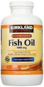 Kirkland Signature Natural Fish Oil Concentrate med Omega-3 Fatty Acids - 400 Softgels (Pack of 2)