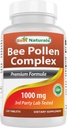 Bästa Naturals Bee Pollen Komplex 1000 mg 120 tabletter