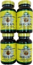Original Bee Caps i bruna flaskor - 4 Pack - 120 greve varje flaska
