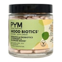 Prebiotika och probiotika Mood Biotics av PYM med 22,91 miljarder CFU (60 Count) Gut Health & Mood Support Supplement | Non-GMO, Vegan, Gluten Free