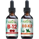Varför inte naturligt organiskt vitamin B12 och vitamin D3 K2 flytande droppar