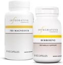 Integrativ terapeutik Bundle med Berberine, 60 kapslar & Tri-Magnesium, 90 kapslar - Berberin för metaboliskt stöd * - Tri-Magnesium för hjärta och benhälsa *