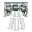 wananfu Pre-Separated Empty Capsules 0 Vegetarian (1000 greve), Clear Fillable Veggie Pill Capsules Storlek 0 för att göra egna tillägg