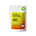 Sparkle Wellness Muscle Boost (No Flavor) [30-Serves] | Collagen Supplement Powder med Hydrolyzed BODYBALANCE Collagen Peptides & Buffered Vitamin C | Förbättrar kroppssammansättning