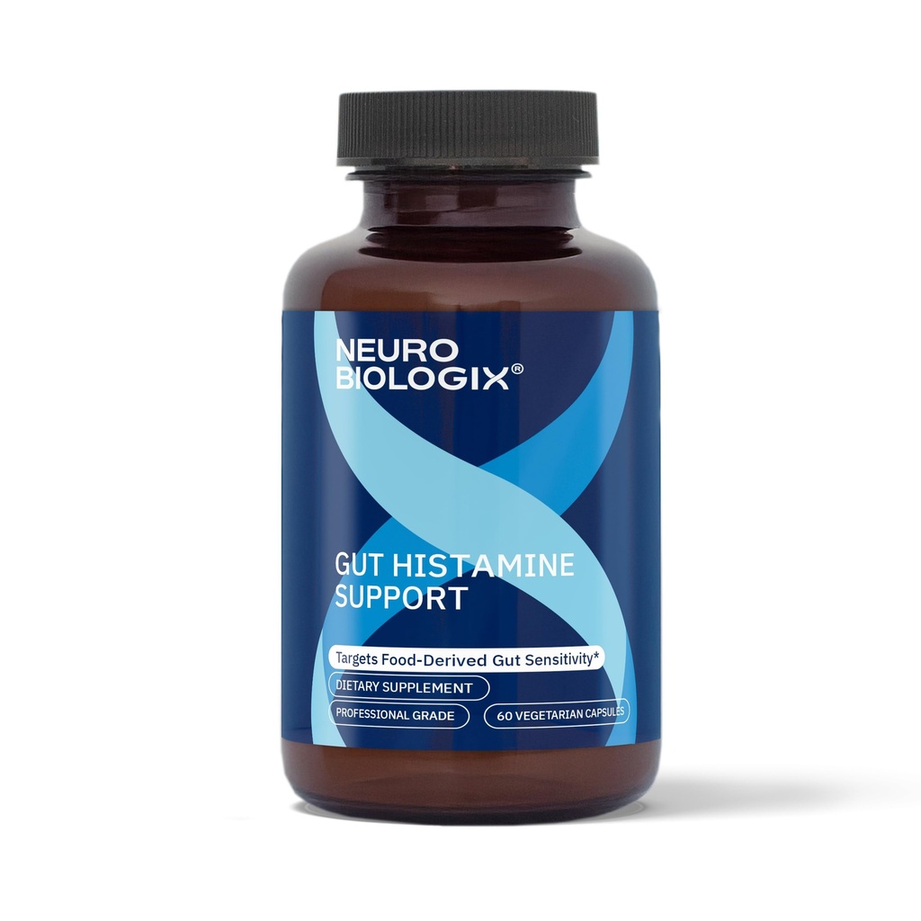 Gut Histamine Support - Histamine Blocker med vitamin C, Quercetin & Bromelain - Immune Support Supplement för att främja Histamine Breakdown & Digestive Comfort - Hjälper till att lindra måltidsrelaterade obehag
