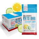 Dr Boz - Keto BHB Powder - Cucumber Lemon, 20 Packets - Ketones Drink - Öka energi och minska begär - Max Strength Dietary Supplement - Kvalitetstestad i USA - 10.9oz (310g)