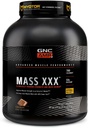 GNC AMP Mass XXX, kliniskt bevisad viktökningsproteinpulver, förbättrar styrka och storlek, 780 kalorier, 50g protein, mikroniserade aminosyror, kreatin, betaine, choklad, 13 portioner, 6 pund