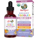 MaryRuth Organics Kids Multivitamin för småbarn | USDA Organic | Toddler Vitamins Liquid Drops för barnåldrarna 1-3 | Toddler Immune Support & Overall Wellness | Vegan | Non-GMO | Gluten Free | 2 Fl Oz