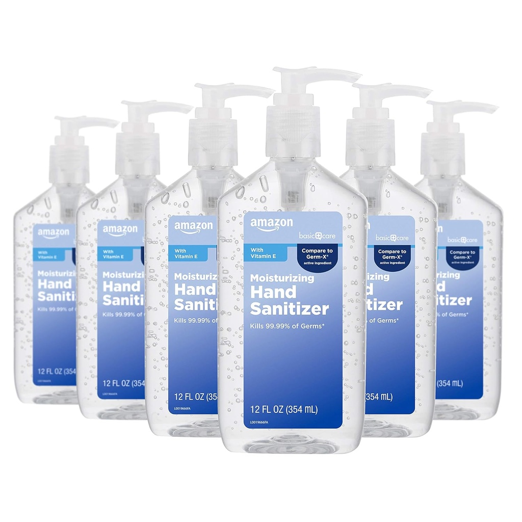 Grundvård - Original Hand Sanitizer 62%, 12 fl oz (Pack of 6)
