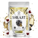 1400 MG Shilajit Gummies, Shilajit Pure Himalayan Organic Gummies med Ashwagandha, Himalaya shilajit för Män, 85+ Trace Minerals & Fulvic Acid, individuellt inslagen, sockerfri, 60 grejer