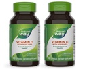 Naturens sätt vitamin C med Rose HIPS, kraftfull antioxidant och immunfunktion stöd från vitamin C *,Promotes Collagen för hälsosam hud *, 100 kapslar (Packaging May Vary) - 2 Pack