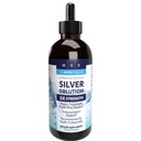 Alkalisk Strukturerad Silver Liquid 30ppm - Avancerad Immun Support Liquid Drops - Extra Strength Colloidal Silver Mineral Supplements - Tillverkad i USA (4 oz)