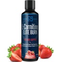 L-Carnitine Elite Burn Liquid Keto Fat Burner och Metabolism Activator - Fat Loss Support Keto Friendly Weight Loss Increase Energy - Stimulant Free - Strawberry Blast 3000mg (32 portioner)
