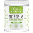 Super Greens Powder Organic Blend: Non-GMO Supplement, Inkluderar Spirulina, Alfalfa, Spinach, Probiotika, Fiber och Digestive Enzymes, No Artificial Sweeteners, 30 Servings