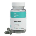 Hennes Fantasy Box | Body Magic | Chlorophyll Capsules - 30 Vegan Capsules för Detox, Digestion, Gut Health, Skin Support och Oily Skin - Natural Energy Booster