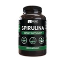 Rena originalingredienser Spirulina (365 kapslar) Inga magnesium eller risfillers, alltid rena, Lab Verified