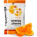Skratch Labs Energy Chews | Gummies for Running, Cycling och Sports Performance | Gel Alternative | Orange (10 Pack) | Gluten Free, Vegan