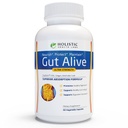 Gut Alive - Allt naturligt stöd för att bekämpa IBS, Heartburn, Acid Indigestion, Acid Reflux, Bloating & Gas. Unik formulering (60 greve av 1)