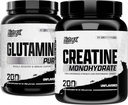 Nutrex Research Creatine Monohydratpulver 200 Serv & L Glutaminpulver 200 Serv Bundle