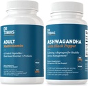 Dr Tobias Adult Multivitamins och Ashwagandha Capsules, Support Overall Wellness & Balanced Energy & Resilience, Vegan, Non-GMO