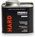 Hårt tillskott för män - Black Maca & Ashwagandha Root - Natural Performance Support - Förbättrar energi, vitalitet, hormonbalans - (120 kapslar / kan)