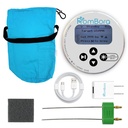 Colloidal Silver Generator Kit - 99,99% (Ag) Rods, TDS Meter, Colloidal Silver Machine, Water Ionizer Machine för hem, Travel Bag, FromBora Smart Generator