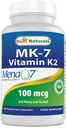Bästa naturliga MK-7 Vitamin K2 100 mcg 120 Vcaps