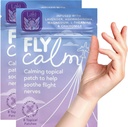 Laki Naturals Fly Calm Patch (2-Pack, 8 per Pack) | Plantbaserade ingredienser för flygresor Stress | Lugn din rädsla för flygning