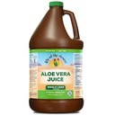 Lily of the Desert Aloe Vera Juice - Whole Leaf Filtered Aloe Vera Drink, Non-GMO Aloe Juice med naturliga Digestive Enzymes för Gut Health, Magen Relief, Wellness, Glowing Skin, 64 Fl Oz