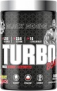 Black Series Turbo BCAA | Avancerad muskelåterställning Formel för förbättrad prestanda | 30 portioner, 390 Gram (Regular, Fruit Punch)