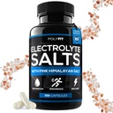 Polyfit Electrolyte Salts - 100 Salt Pills - Electrolytes Replacement Salt tabletter för löpare - Tillägg för snabb hydrering, återhämtning och uthållighet