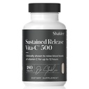 Shaklee - Sustained Release Vita-C® 500mg - High-Potency Cellular och Immune Support Formel med Proprietary Sustained-Release System - inkluderar Rose Hips och Bioflavonoid Blend - 180 tabletter