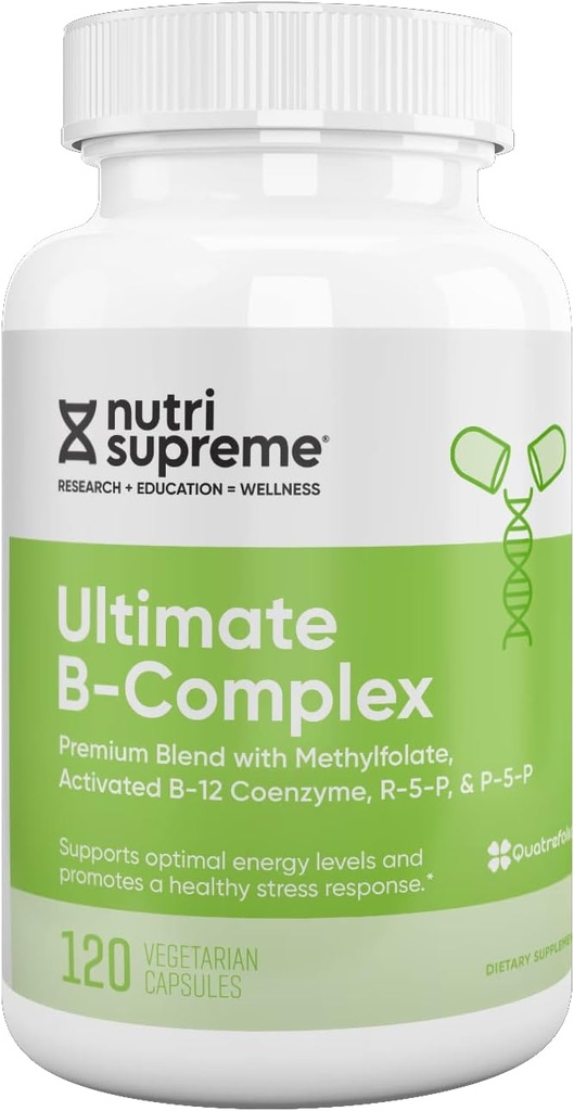 Ultimate B Complex, 120 vegetariska kapslar - certifierad kosher