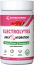 Electrolytes Powder No Sugar, Fresh Watermelon Electrolyte Powder, Hydration Powder, Förbättrad med Himalayan Salt, BCAAs och B-Vitamins, inga kalorier, Sugar Free Keto Electrolyte Drink - 90 portioner