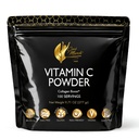 Cocó March N.M.D 1000 mg Vitamin C Powder- för Collagen Production & Immune Support, Zink, Bromelain, Quercetin, L-Lysine - Fri från: Gluten Dairy, Soy, GMO, Vegan och Keto Friendly 10 Oz