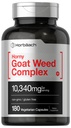 Horbäach Horny Goat Weed Complex | 10 340 mg | 180 kapslar | Vegetarian, icke-GMO och Gluten Free Formel med Tribulus, Maca, Yohimbe och L-arginin