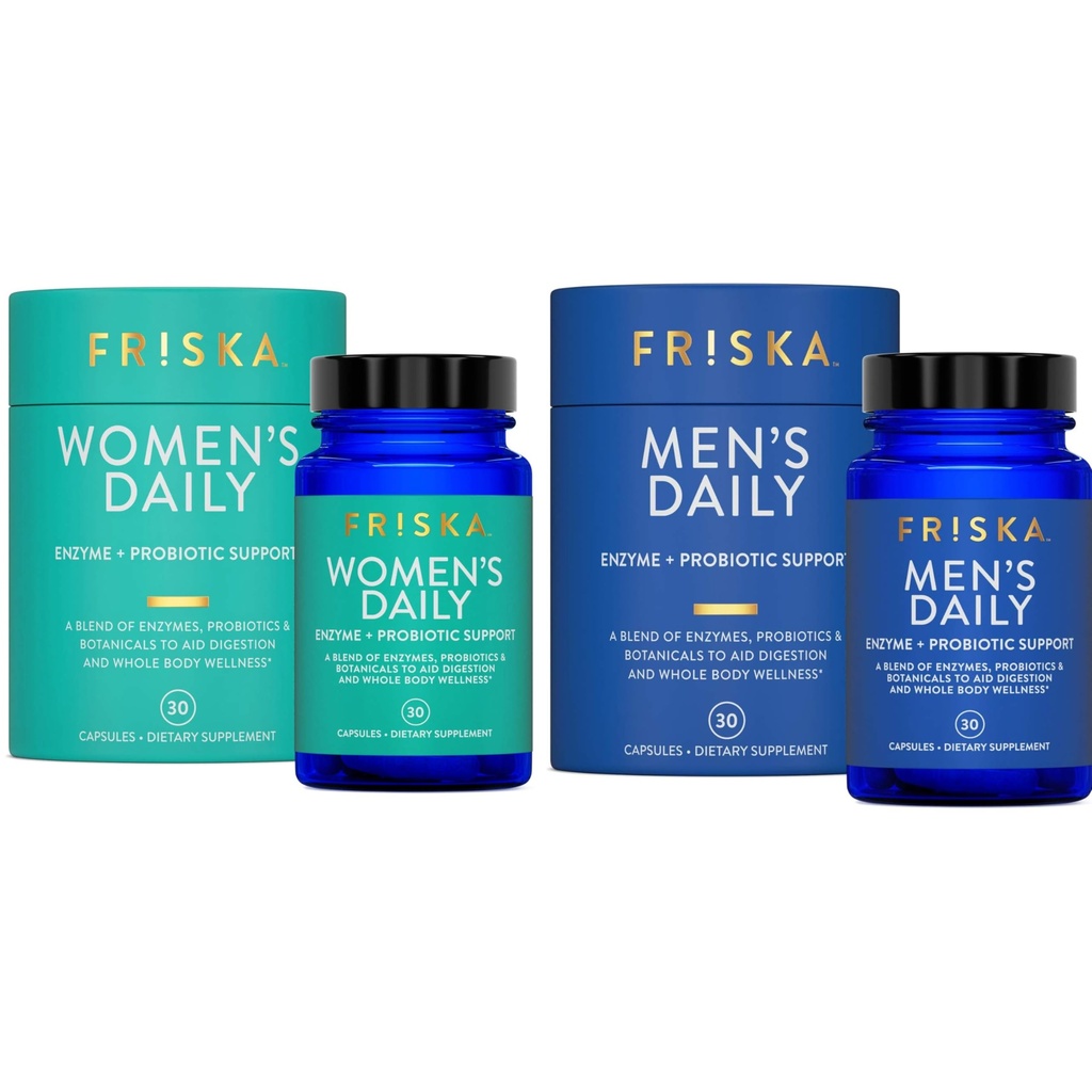 FRISKA Womens och Mens Daily Bundle