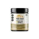 TERRA ORIGIN Healthy Gut Powder (Honey Lemon) | 30-Servings med L-Glutamin, Zink, Glukosamin, Slippery Elm Bark och mer!